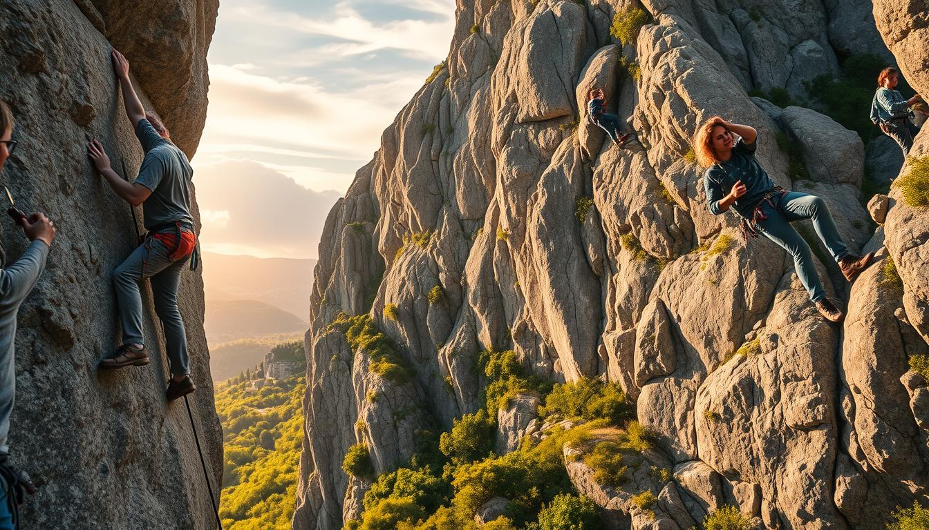 Read more about the article Beginner Rock Climbing Tips for Safe, Fun Adventures