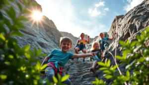 Read more about the article Rock Climbing for Kids